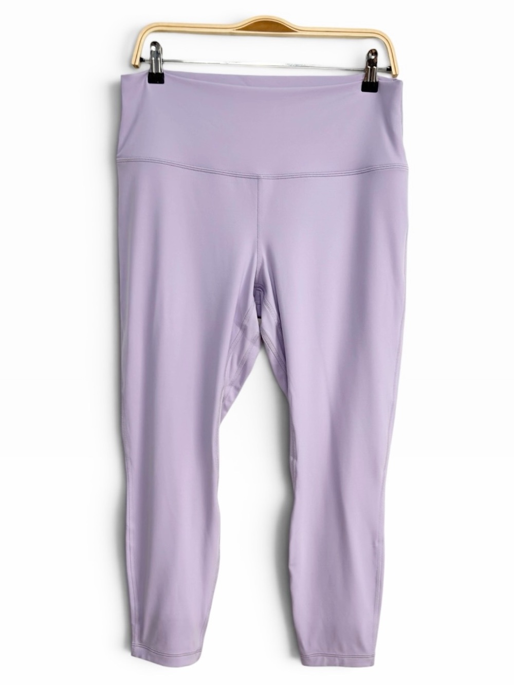 Lululemon Align High-Rise Crop Leggings Womens Size 14 Lavender Purple Yoga